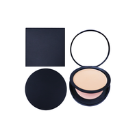 Poudre compacte végétalienne naturelle mate soyeuse waterproof anti-brillance éclaircissante et blanchissante à marque privée – Teint foncé/moyen foncé