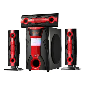 Q-BOX Q-Q3L high quality stereo sound loudspeaker hi end powerful 3.1 Multimedia speaker