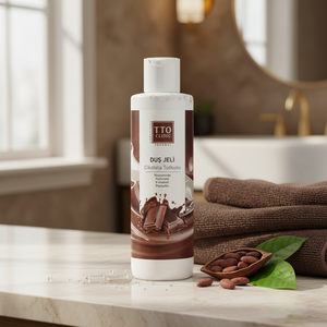 Gel Douche TTO Clinic Chocolat Passion 250ml Hydratant Nourrissant Rafraîchissant Beurre de Cacao Vitamine E Niacinamide Panthénol - Product Image 3