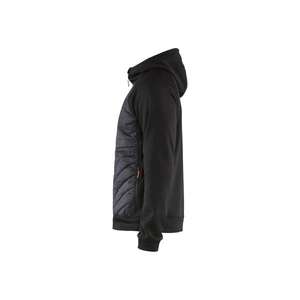 BLAKLADER-Pull hybride 346325269956XXXL Noir/Rouge-EAN 7330509713440 WORK HOODIES - Product Image 5