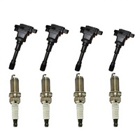 Bobine d'allumage Iridium 3705010NE01 Bougie d'allumage OE204 3707010NE01 Ensemble Neuf Essence Changan CS35 Plus 1.4T Pré-calibrée Correction des défaillances de combustion