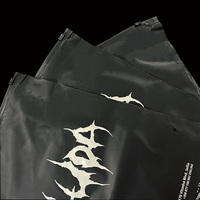 Sacs en plastique avec fermeture éclair PE, sacs en plastique avec impression de logo personnalisé, pochettes refermables réutilisables pour l'emballage de vêtements