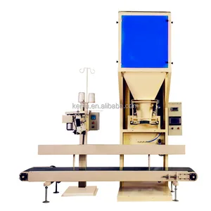 Automatic Rice Bag Packing Machine/maize Corn Wheat Flour Packaging Machine/fish Meal Grain Weight Packing Machine 5kg 10kg 50kg