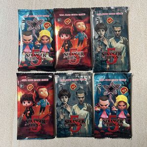 Cartes individuelles <span class=keywords><strong>Stranger</strong></span> <span class=keywords><strong>Things</strong></span> AI Shan Hai Jing, figurine en bois Stickman transfrontalière, <span class=keywords><strong>jeu</strong></span> de cartes anglais pour l'étranger - Product Image 4