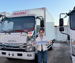 Multi-Purpose Used Lifting Height Knuckle Boom Truck Isuzu 15m Mounted <b>Crane</b> truks QINGLING Good Condition Engine - Product Image 3