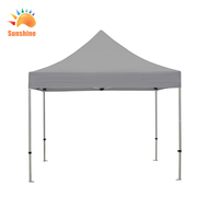 Tentes de moto pliantes de marchandises de vente de nourriture de salon commercial de Sunshine Company modèles imprimés pliables imperméables
