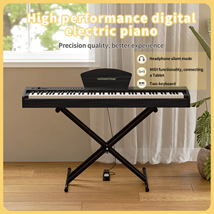 Piano électronique 88 touches, piano électrique, <span class=keywords><strong>clavier</strong></span> <span class=keywords><strong>numérique</strong></span>, piano portable - Product Image 3
