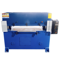 Máquina de Corte Hidráulica Industrial para Láminas de Espuma EVA, Cuero y Madera - Operación Semiautomática Precisa y de Alta Eficiencia
