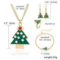 Nouvel Arrivage : Parure de Bijoux Thème Noël – Collier, Boucles d'Oreilles, Bracelet et Bague Bonhomme de Neige en Émail – Cadeau Tendance pour Femme