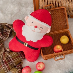 <span class=keywords><strong>Série</strong></span> de Noël d'usine : Peluche personnalisable Père Noël, Arbre de Noël, Bonhomme en pain d'épices, Coussin, Poupée douce pour la peau, Cadeau, Ornement - Product Image 3