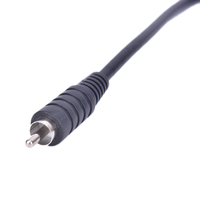Câble vidéo 75 Ohm RG59 BNC mâle vers RCA mâle pour caméra CCTV