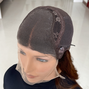 High Density <b>Long</b> Hair Glueless HD Lace Front <b>Wig</b> Per Plucked HD Lace Front for White #O1B-2-4 - Product Image 6