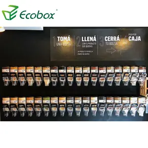 Groothandel gerold adres etiketten dispenser-Hoge Clear Plastic Bpa Gratis Granen Dispenser Uit Jiangxi Ecobox