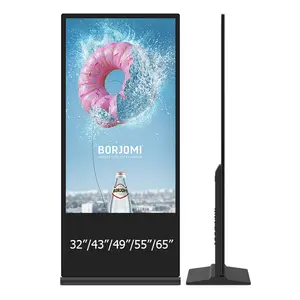 32/43/49/55/65 Inch Custom Indoor Picture Video Vertical AD Machine Screen Advertising Player Floor Standing Displays
