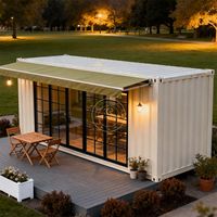 Maison conteneur modulaire pliable Apple Cabin de 20 pieds avec structure en acier, étanche et ignifuge pour usage extérieur (hôtel/atelier)