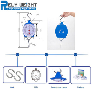 25kg/100g 50kg/200g 100kg 150kg 200kg portable mécanique ménage poids à ressort bagages grue <span class=keywords><strong>bébé</strong></span> balance suspendue - Product Image 5