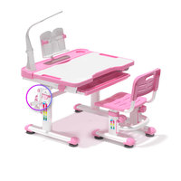 Atosun mobilier scolaire réglable pour garçons et filles, ensembles de chaises de bureau pour enfants
