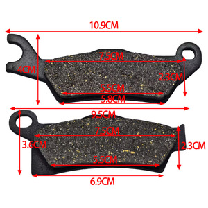 Plaquettes de frein à disque universelles RSP Y60 pour <span class=keywords><strong>CBF</strong></span> <span class=keywords><strong>125</strong></span>/150 et pour GSX <span class=keywords><strong>125</strong></span>/150-Nouvelle garantie 1 an - Product Image 2