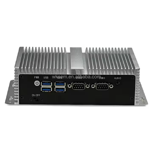 Công nghiệp Mini <span class=keywords><strong>PC</strong></span> với Dual core Intel i3 7100U không quạt <span class=keywords><strong>DDR4</strong></span> <span class=keywords><strong>RAM</strong></span> HDD/SSD CN cắm mạng kép (Wifi tùy chọn) sử dụng New Linux OS - Product Image 2