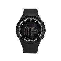 Jam Tangan Digital Olahraga TOMI T220 Pria Tali Silikon Layar LED Multifungsi Jam Tangan Kasual Outdoor OEM ODM