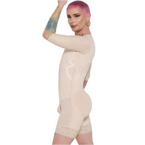 <span class=keywords><strong>ตุ๊กตา</strong></span>คอร์เซ็ท Colombian Fajas กระชับสัดส่วนพร้อมบรา | การบีบอัดที่สูงเป็นพิเศษสำหรับหลังผ่าตัดและการสร้างรูปร่างประจำวัน - Product Image 3