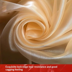 Rideau en fil de cristal blanc et rose EG-L125 pour mariage, draperie de plafond, décoration de scène de <span class=keywords><strong>salle</strong></span> de mariage - Product Image 4