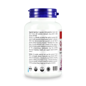 Complément de Quercétine et de Bromélaïne, 120 Capsules Végétales, Soutient un Système Immunitaire Équilibré, Santé Antioxydante et Respiratoire - Product Image 3