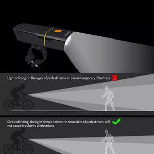 Luz para Bicicleta de Montaña IPX5 <span class=keywords><strong>TK3</strong></span> 3000LM, Impermeable, Recargable por USB, Rotación Libre de 360°, Luz LED para Bicicleta con Banco de Energía - Product Image 6