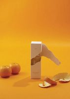 [Sur mesure uniquement] Échantillon gratuit personnalisé, bouteilles en verre écologiques sans colle, boîte d'emballage en carton pour produits cosmétiques avec plateau intérieur