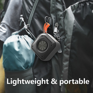 ลำโพงพกพาไร้สาย TWS แบบสวมใส่ได้สำหรับกิจกรรมกลางแจ้ง รองรับการ์ด TF กำลังขับ 8 วัตต์ กันน้ำกันกระแทกมาตรฐาน IP67 - Product Image 6