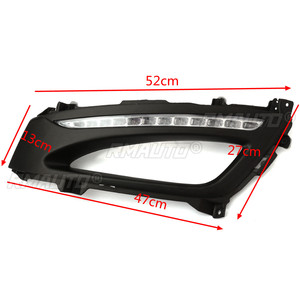 2pcs Car <b>LED</b> Daytime Running <b>Lights</b> DRL Fog Lamp Fog <b>Light</b> <b>Cover</b> for Kia K5 Optima 2011 2012 2013 - Product Image 6