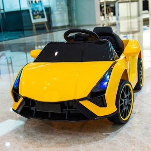 Auto Eléctrico de Juguete Unisex <span class=keywords><strong>para</strong></span> Niños de 3 a 12 Años, Batería Recargable, Música, Luces, Ruedas Pequeñas de Plástico <span class=keywords><strong>para</strong></span> Niños y Niñas - Product Image 2