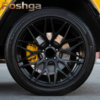 Jantes de voiture forgées 18 19 20 pouces 5x114.3 Noir brillant pour Corvette C8 Stingray Z06 C7 Jantes pour BMW G63 W463A