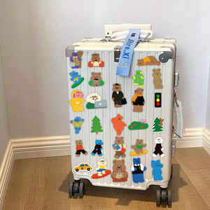 NOUVEAU Lot de 100 autocollants mignons Dailylike Bear Graffiti pour bouteilles d'eau, voitures, guitares, pour adultes, enfants et adolescents - Product Image 4