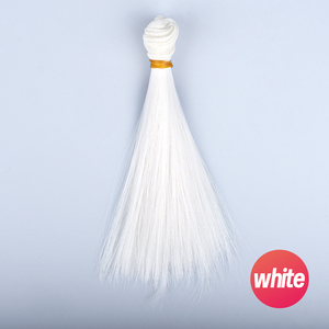 <span class=keywords><strong>Parrucche</strong></span> in Plastica Resistenti al Calore 15*100cm per Bambole Mini e Fashion, Capelli per Bambole BJD 1/3 1/6 Fai-da-Te - Product Image 6