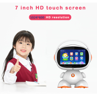 Robot éducatif intelligent pour enfants, ChatGPT Gemini AI, écran LCD 7 pouces, programmable, robot dansant, commande vocale, cadeaux pour enfants