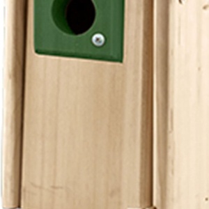 Toit métallique en cèdre naturel résistant aux intempéries pour l'extérieur classique en bois pour oiseaux bleus - Product Image 3
