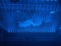 Proyector de Luces Láser de Animación a Todo Color RGB, Diseño Especial para Discotecas, Clubes, Fiestas, DJ, DMX ILDA Profesional para Interiores