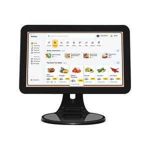 Pantalla única compacta POS Diseño todo en uno Pantalla táctil de 15,6 "Funciones básicas del cajero Comida rápida/venta al por menor - Product Image 5