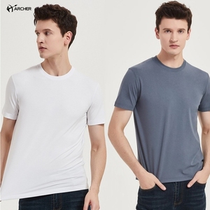 Bán Buôn Tùy Chỉnh Logo Của Bạn Chất Lượng Cao T-Shirts Mỏng Phù Hợp Với 220 Gram <span class=keywords><strong>O</strong></span> Cổ Á<span class=keywords><strong>o</strong></span> Phông Màu Rắn Giản Dị T Á<span class=keywords><strong>o</strong></span> Sơ Mi Cho Nam Giới - Product Image 1