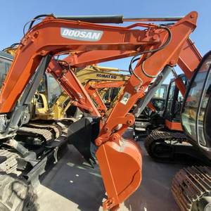 Kullanılmış Doosan DX55 Mini Ekskavatör 5.5 Ton Sıfır Kuyruk Dönüşlü Orijinal Motor Kompakt Tasarım İkinci El Makine İyi Durumda - Product Image 4