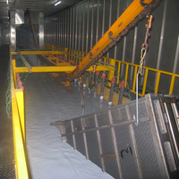 Ligne de peinture électrophoretique pour tricycles électriques, système d'électrolyse, électrodeposition cathodique, ligne de revêtement E pour aciers
