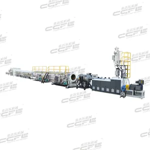 80kg-800kg Single Screw Extrusion 16mm-630mm PE HDPE PPR Plastic Tube Pipe Making Machine Extruder Production Line PLC Control