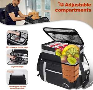 Best selling Thermal Food <b>Delivery</b> <b>Bag</b> Waterproof Insulated Food <b>Delivery</b> <b>Bag</b> Premium Pizza <b>Delivery</b> <b>Bag</b> - Product Image 6