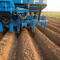 Semoir pneumatique multifonctionnel JEEGEE 2BMQE-4E 140-160HP pour l'agriculture sans labour