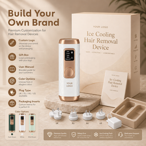 Nuevo Sistema de Depilación con Enfriamiento de Hielo Portátil OEM, Aparato de Depilación para Uso Doméstico, <span class=keywords><strong>Depiladora</strong></span> en Casa - Product Image 6