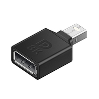 Convertisseur vidéo audio HD 8K Mini DP1.4, adaptateur DP mâle vers DP femelle pour projecteur, téléviseur HD, ordinateur portable