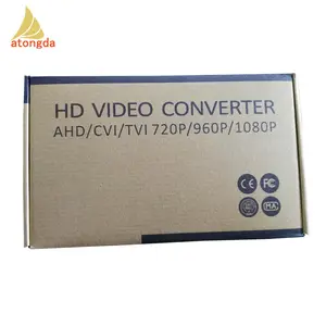 16CH Port AHD CVI TVI 1080P 20KM Optik BNC Extender Optik Serat HD Konverter Video
