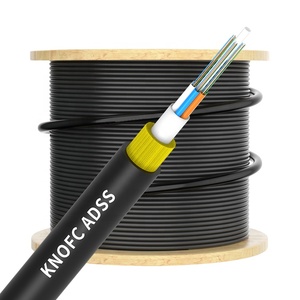 Nofc G652D ADSS <span class=keywords><strong>câble</strong></span> à Fiber <span class=keywords><strong>optique</strong></span> 1KM <span class=keywords><strong>prix</strong></span> par mètre antenne monomode 12 24 48 144 <span class=keywords><strong>câble</strong></span> à Fiber <span class=keywords><strong>optique</strong></span> à noyau <span class=keywords><strong>100m</strong></span> 200m - Product Image 1