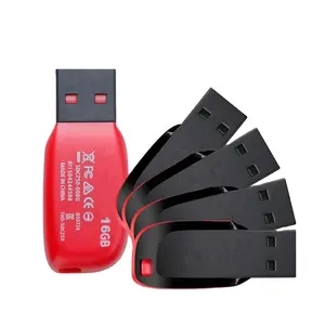 ホット販売ミニUSBフラッシュドライブフラッシュディスク64GBフラッシュディスクcle USB卸売カスタマイズされたロゴプラスチックサムドライブバルクペンドライブ